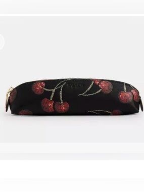 Coach Pencil Case With Cherry Print